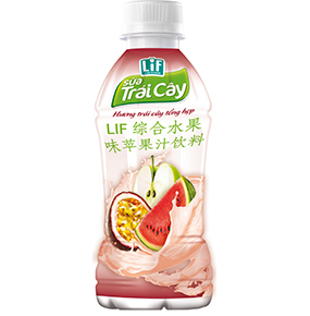 LIF综合水果味苹果汁饮料240ml